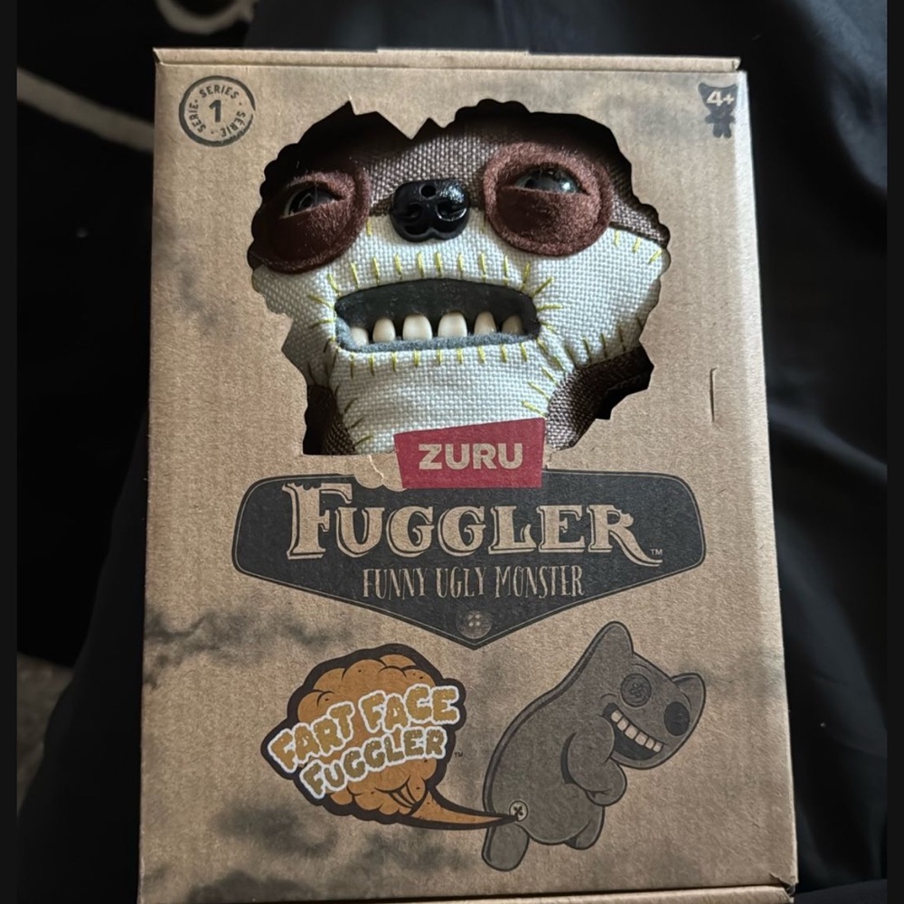 ZURU Fuggler Funny Ugly Monster - Brown and White